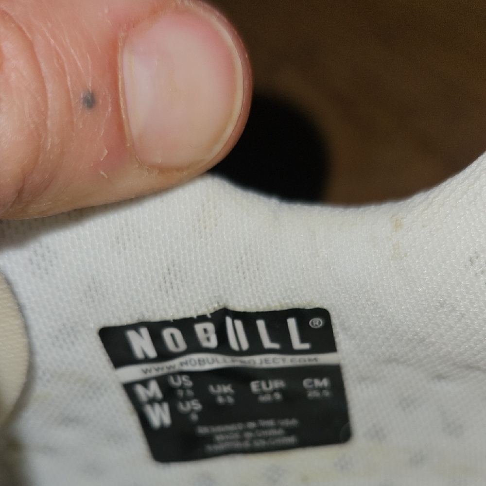 NOBULL White Athletic Shoes - Picture 8 of 8